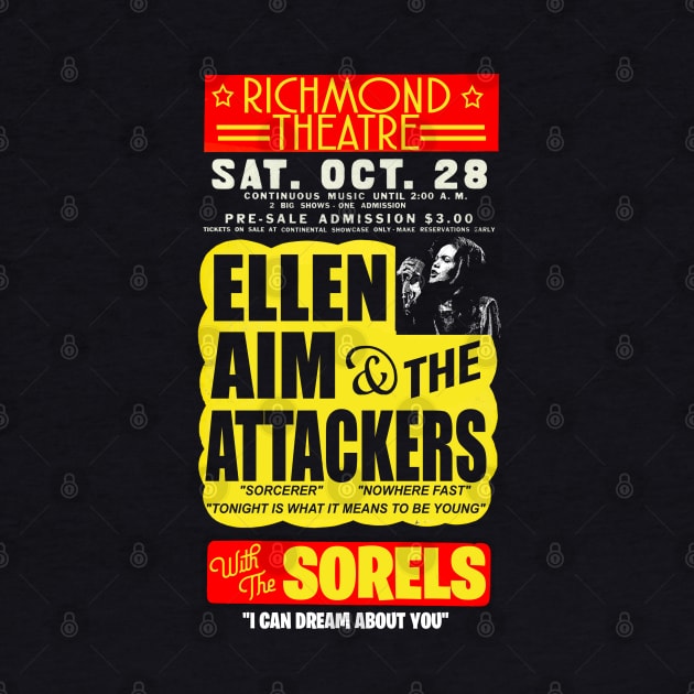 Ellen Aim and the Attackers by woodsman